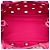 Piccola borsa Prada in tela Canapa rosa con occhielli - vista 4