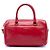 Borsa Duffle Classic in pelle rossa per neonato Saint Laurent Rosso