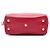 Borsa Duffle Classic in pelle rossa per neonato Saint Laurent Rosso - vista 3