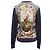 Navy & Multicolor Dolce & Gabbana Löwen- & Cherubinen-Motiv bedruckter Pullover Größe US S Blau - Ansicht 3