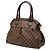 Borsa Louis Vuitton Damier Ebene Trevi PM marrone - vista 2