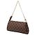 Borsa Eva Damier Ebene marrone Louis Vuitton - vista 2