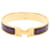 Purple Hermès Narrow Enamel Clic H Bracelet GM  - view 4