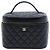 Chanel Vanity Case Medium CC gesteppt Caviar Schwarz