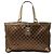 Gucci GG Satin Abbey D Ring Tote in Braun