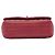 Borsa a tracolla Chanel Small Chevron Caviar rossa con patta Rosso - vista 3