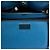 Borsa Satchel Blue Prada Bicolor Saffiano Lux Galleria - vista 5
