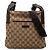 Borsa a tracolla Gucci GG Canvas beige