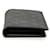 Cartera larga Louis Vuitton Monogram Eclipse Brazza negra Negro - vista 3