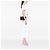 Borsa a tracolla Kate in pelle con stampa coccodrillo nera Saint Laurent Medium Nero - vista 7