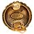 Orecchini a clip Chanel CC placcati oro con conchiglia D'oro - vista 3