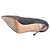Black & Silver Manolo Blahnik Studded Pointed-Toe Pumps Size 40 - view 5