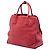 Borsa Tote Convertibile Aperta Prada Vitello Daino rossa Rosso - vista 2