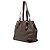 Borsa Tote Louis Vuitton Damier Ebene Hampstead MM marrone - vista 2
