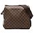 Borsa a tracolla Louis Vuitton Damier Ebene Naviglio marrone