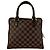 Borsa Louis Vuitton Damier Ebene Brera Marrone