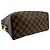 Borsa Louis Vuitton Damier Ebene Brera Marrone - vista 8