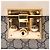 Padlock Borsa a tracolla Gucci Small GG Supreme con lucchetto beige - vista 5