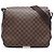 Borsa a tracolla Louis Vuitton Damier Ebene Abbesses marrone