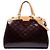 Borsa Louis Vuitton Monogram Vernis Brea MM viola Porpora