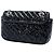 Borsa a tracolla Gucci Medium GG Marmont Matelasse in paillettes e pelle nera Nero - vista 2
