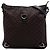 Borsa a tracolla Gucci GG Nylon Abbey D Ring marrone