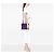 Borsa Baby Leather Sac De Jour viola Saint Laurent Porpora - vista 6