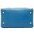 Borsa Tote di Lusso Saffiano blu Prada - vista 3