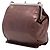 Borsa a tracolla Prada Metallic Nappa con struttura marrone - vista 2