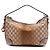 Borsa Gucci GG Lurex Heart Bit marrone