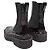 Valentino Garavani Schwarze Valentino Rockstud-Besatz Ankle Boots Größe 37 - Ansicht 4