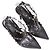 Valentino Garavani Décolleté Valentino Rockstud a punta neri Taglia 37 Nero - vista 2