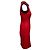 Red & Black Prada Embellished Wool & Silk-Blend Dress Size IT 38 - view 2