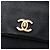 Borsa a tracolla Chanel CC Caviar nera con tasca frontale Nero - vista 5