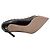 Valentino Garavani Décolleté a punta Rockstud Valentino nero e beige Taglia 38 - vista 5