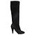 Botas altas de ante negro Prada Talla 37