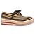 Prada Gestreifte Plateau-Oxfords Braun & Multicolour Größe 38.5