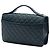 Borsa Chanel Medium Quilted Goatskin CC University Flap verde - vista 2