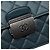 Borsa Chanel Medium Quilted Goatskin CC University Flap verde - vista 6