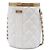 Borsa Chanel Small Crown Box in agnello trapuntato bianco - vista 2