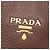 Shopper Prada Vitello Daino marrone con zip laterale - vista 5