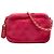 Camera Borsa a tracolla Chanel CC in scamosciato trapuntato rosso