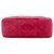 Camera Borsa a tracolla Chanel CC in scamosciato trapuntato rosso - vista 3