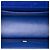 Borsa a tracolla Chanel CC Quilted Patent Single Flap blu - vista 4