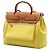 Borsa Hermès Toile Herbag Zip 31 Gialla Giallo - vista 2