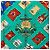 Sciarpa in seta Hermès Pavois Blue 90 Scarves - vista 7