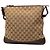 Borsa a tracolla Gucci GG Canvas marrone - vista 2