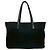 Tote con zip in Tessuto nero Prada - vista 2
