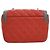 Borsa a tracolla Chanel Mini Quilted Lambskin Two Tone Day Flap rossa Rosso - vista 4