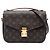 Borsa Louis Vuitton Monogram Pochette Metis marrone